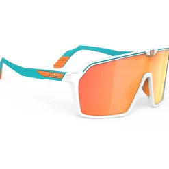 Occhiali Rudy Project Spinshield - White Water Multilaser Orange