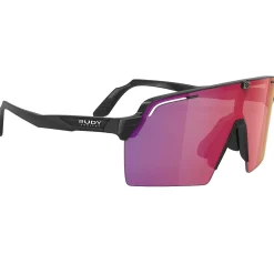 Occhiali Rudy Project Spinshield Pro - Black Gloss Multilaser Red