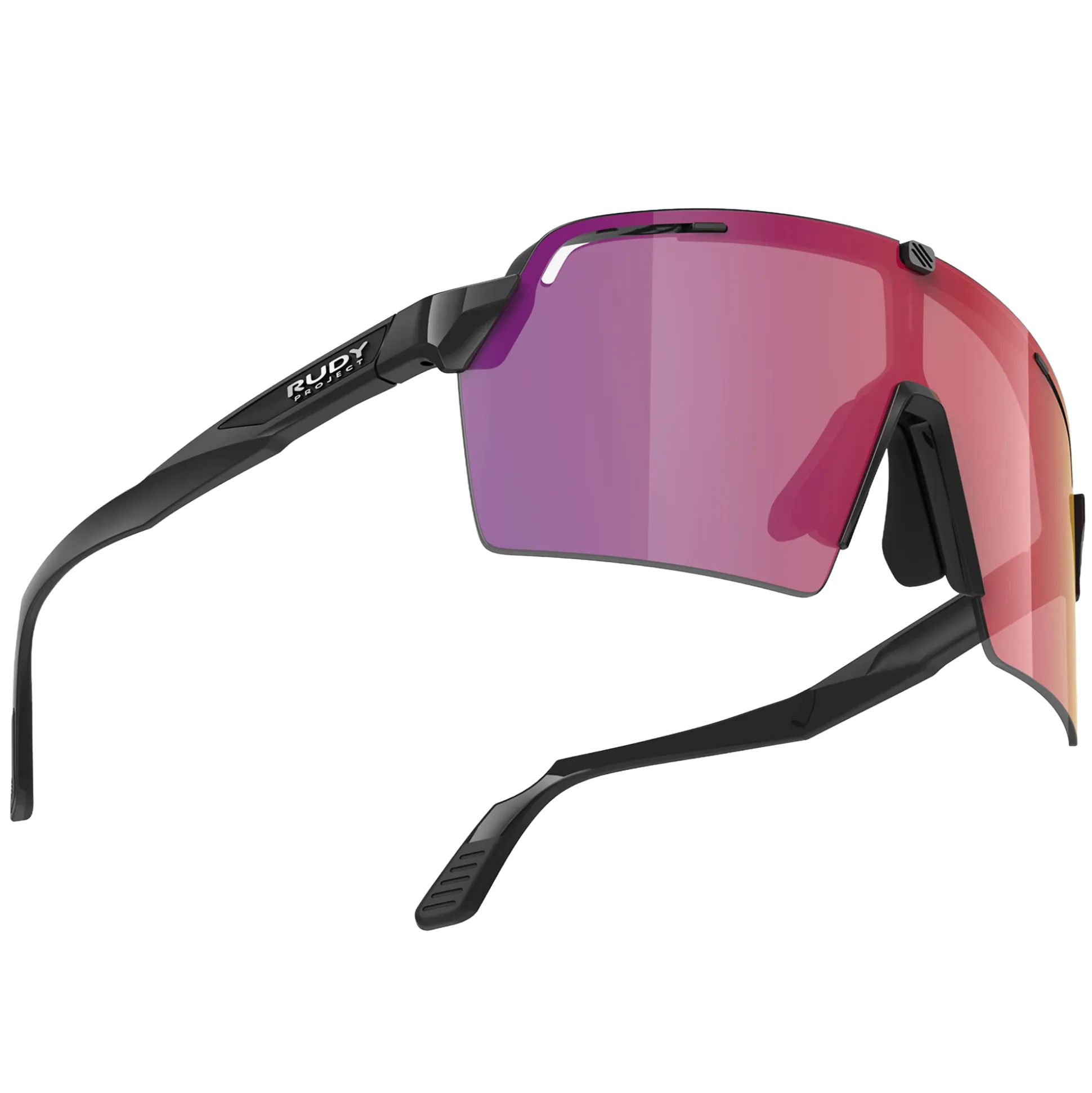 Occhiali Rudy Project Spinshield Pro - Black Gloss Multilaser Red