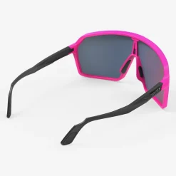 Occhiali Rudy Project Spinshield - Pink Fluo Black Matte Multilaser Red