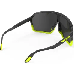 Occhiali Rudy Project Spinshield - Black fade yellow fluo smoke