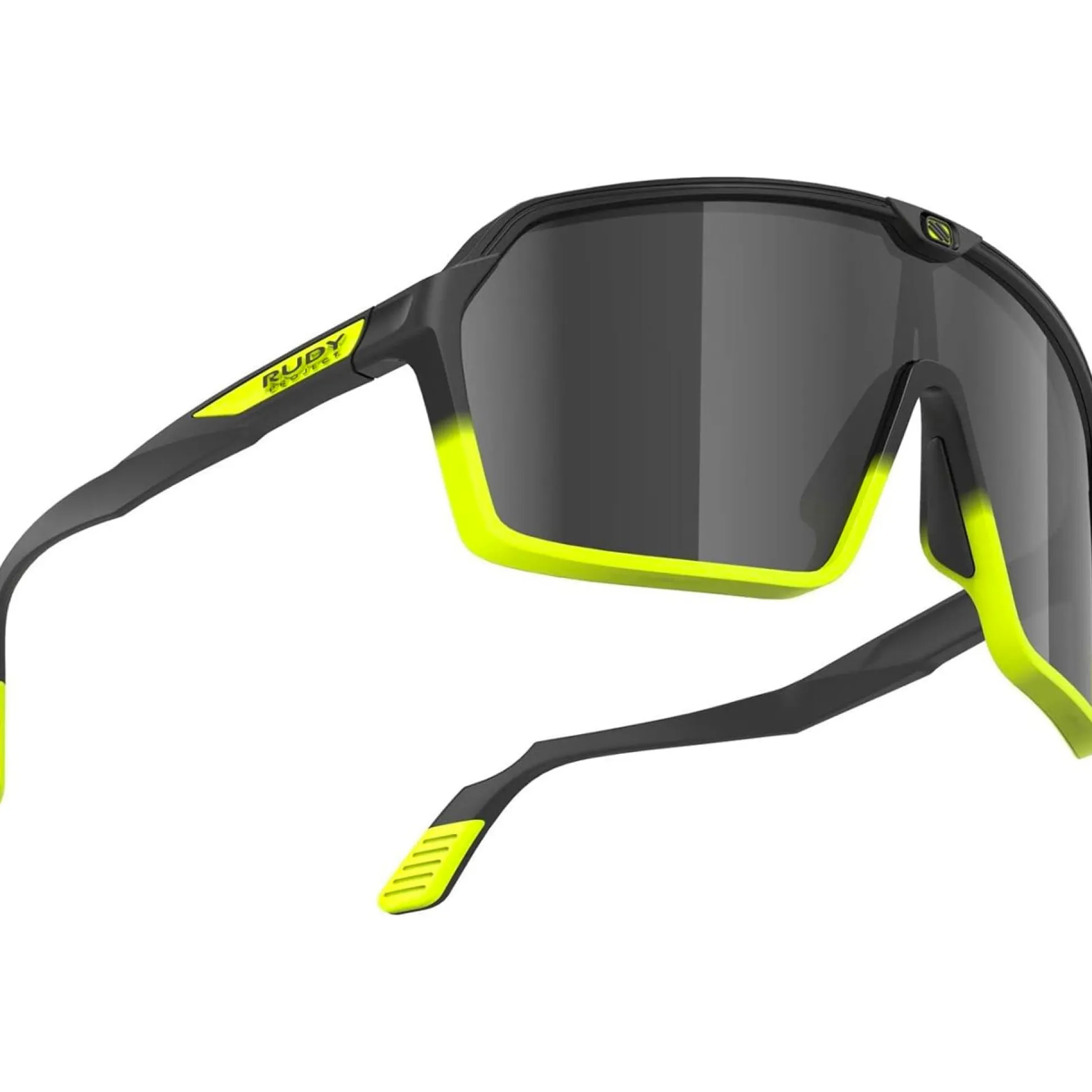 Occhiali Rudy Project Spinshield - Black fade yellow fluo smoke