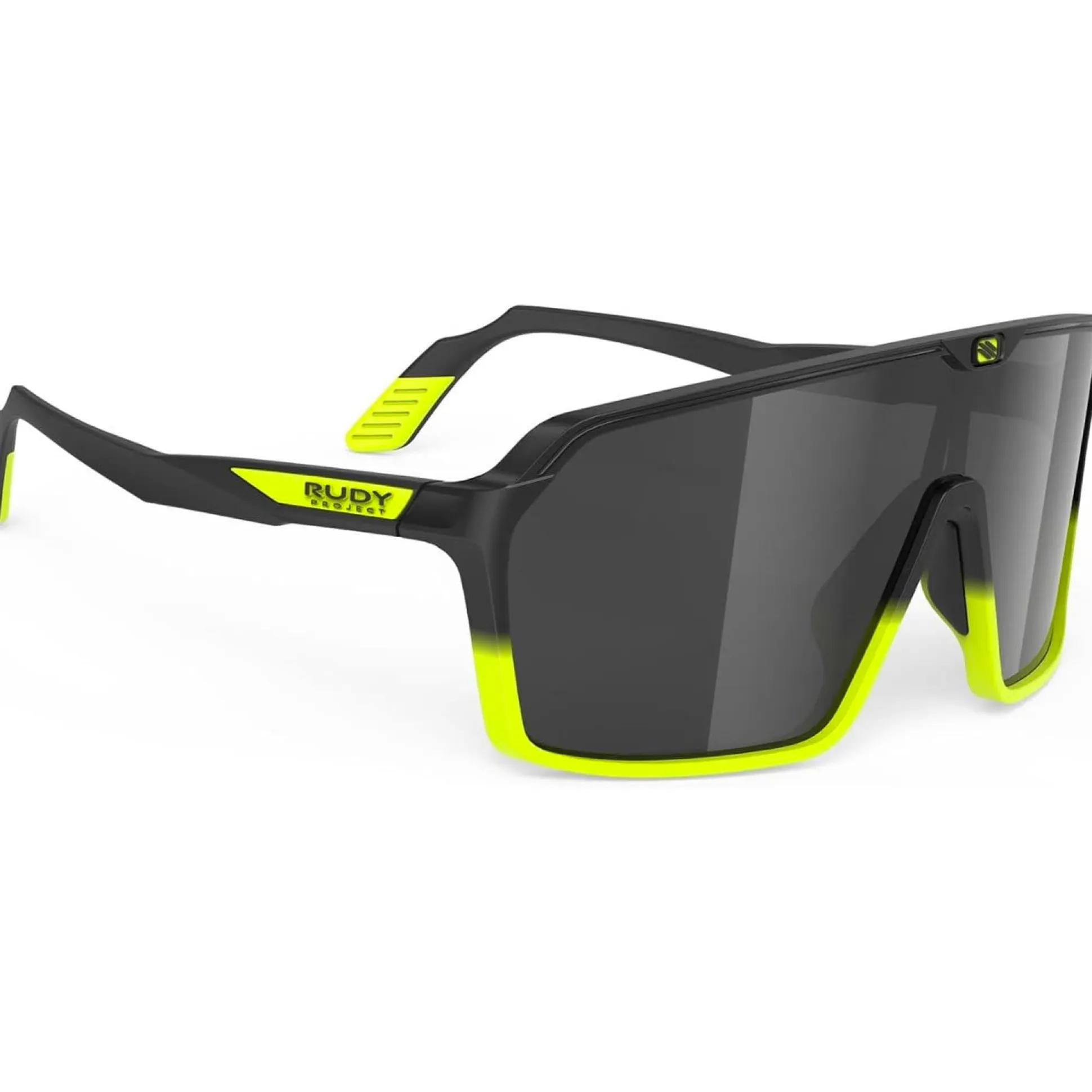 Occhiali Rudy Project Spinshield - Black fade yellow fluo smoke