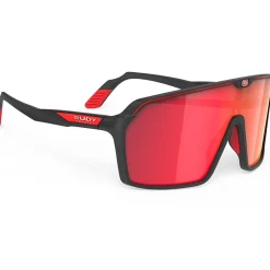 Occhiali Rudy Project Spinshield - Black Matte-Rp Optics Multilaser Red