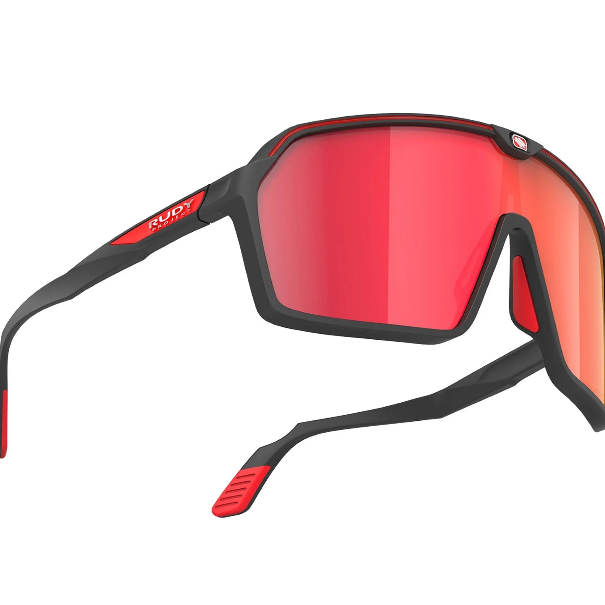 Occhiali Rudy Project Spinshield - Black Matte-Rp Optics Multilaser Red