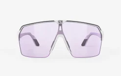 Occhiali Rudy Project Spinshield Air - White Matte ImpactX2 Laser Purple