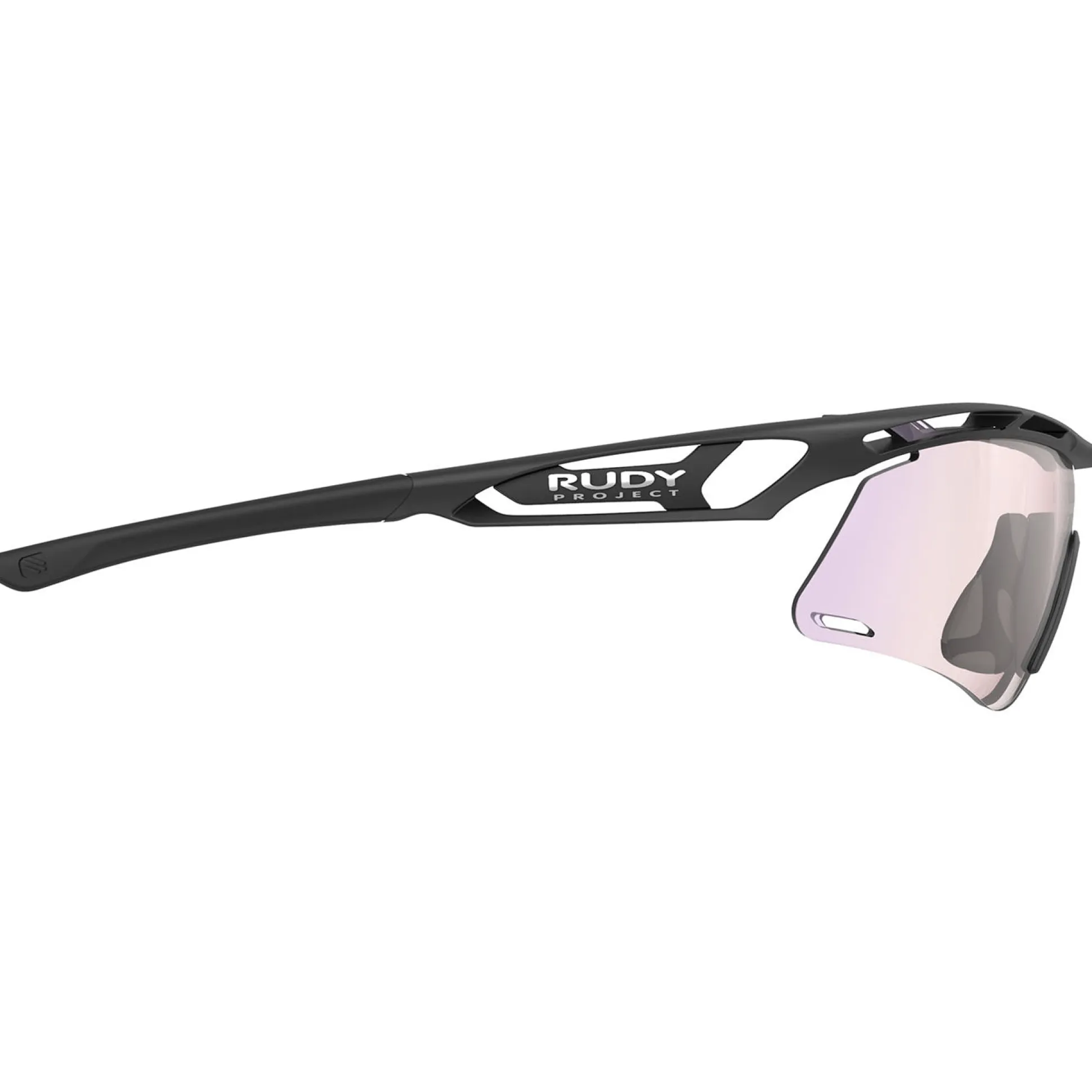 Occhiali Rudy Project Tralyx+ Slim - Black Mat ImpactX Red
