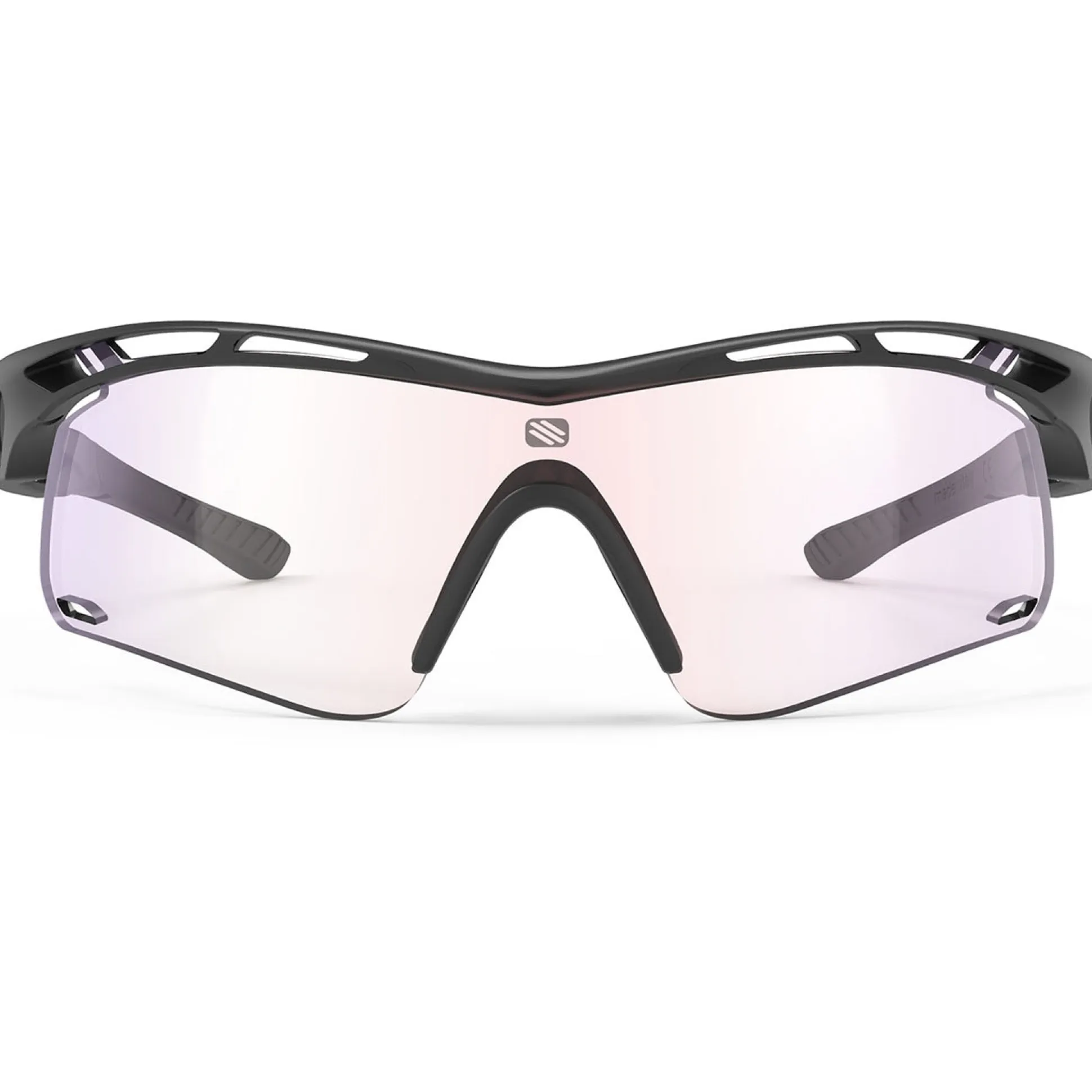 Occhiali Rudy Project Tralyx+ Slim - Black Mat ImpactX Red
