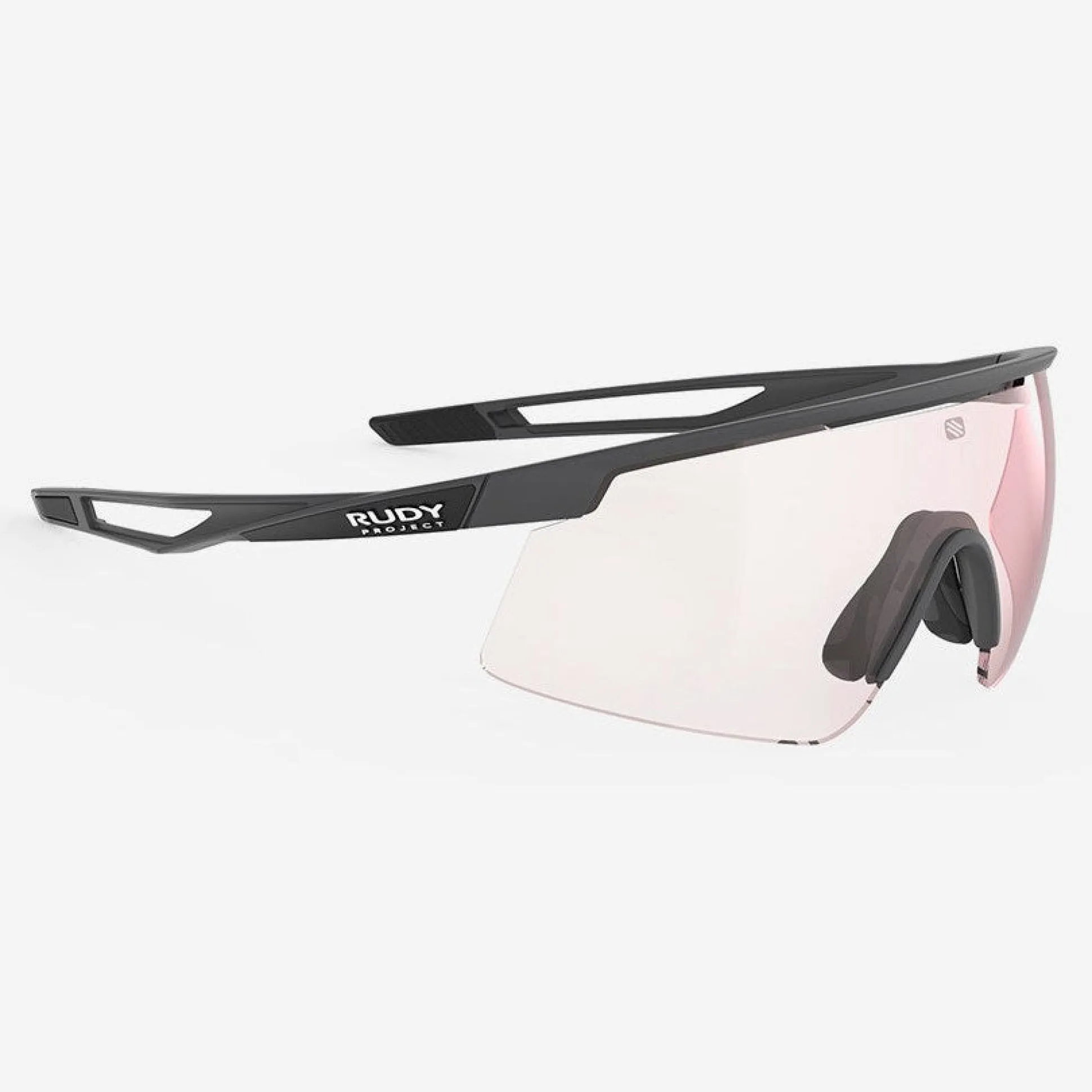 Occhiali Rudy Project Turbolence - Charcoal Matte ImpactX2 Laser Red