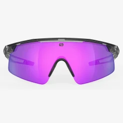 Occhiali Rudy Project Turbolence - Crystal Ash Multilaser Violet