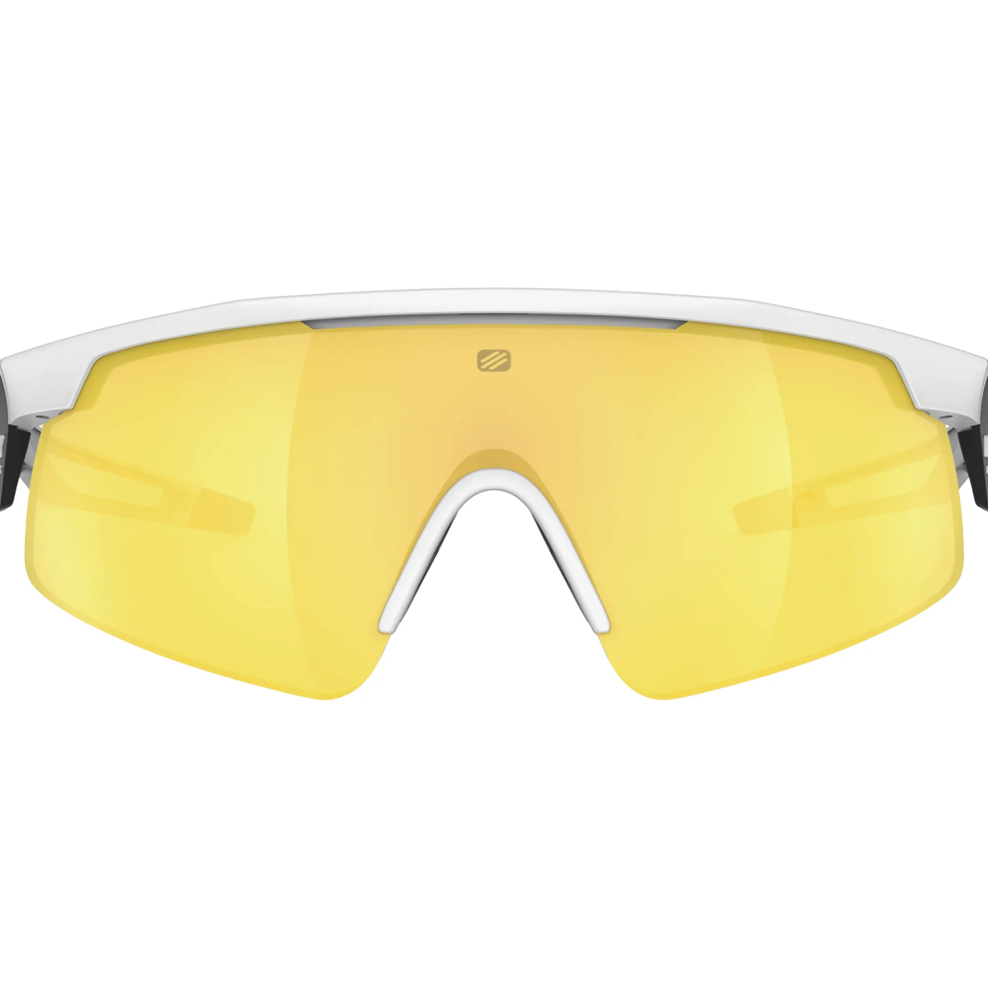 Occhiali Rudy Project Turbolence Racing - White Matte Multilaser Yellow