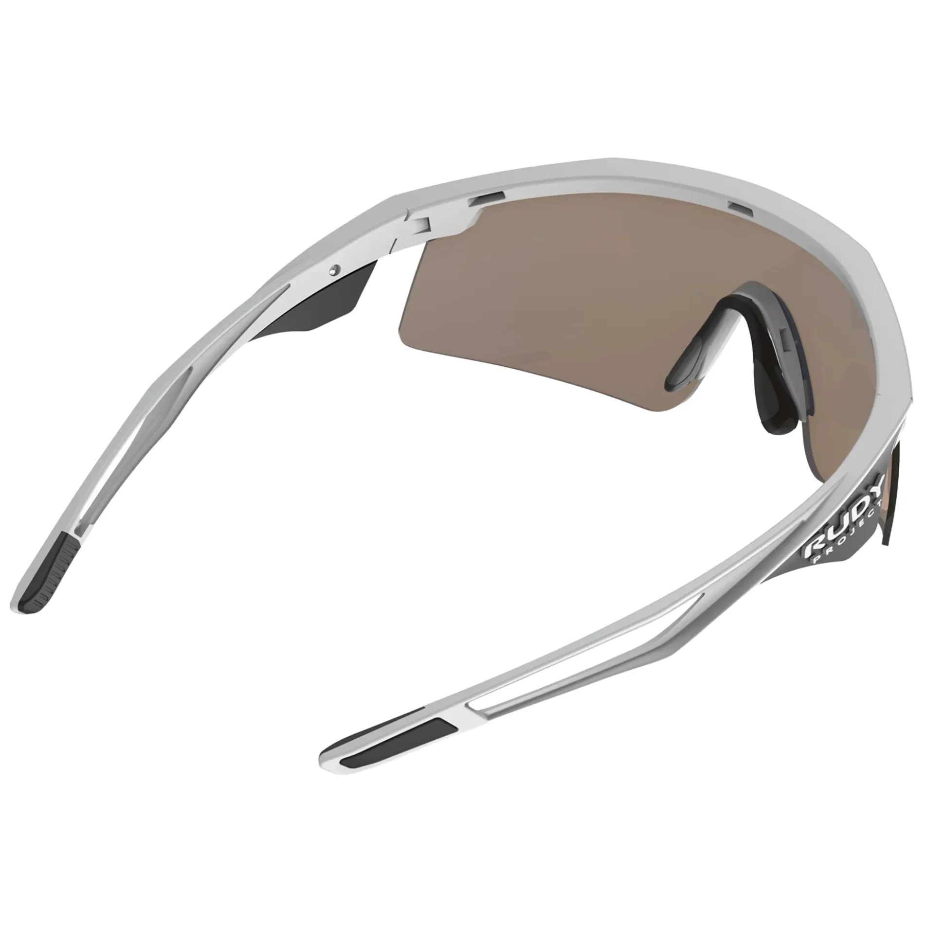 Occhiali Rudy Project Turbolence Racing - White Matte Multilaser Yellow