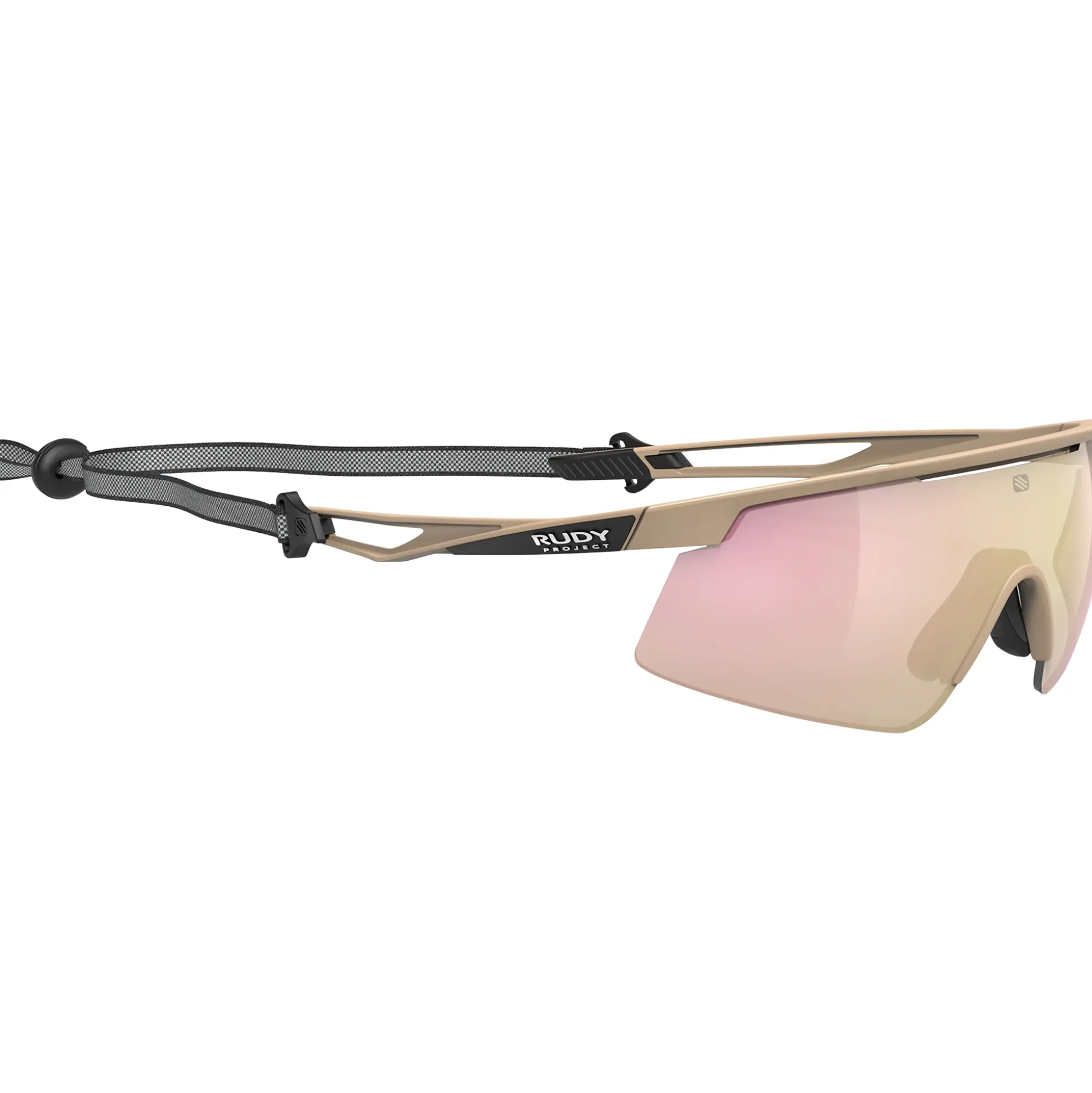 Occhiali Rudy Project Turbolence Acc - Desert Matte Multilaser Rose Gold