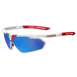 Occhiali Salice 018 Ita RWP - Bianco RW Polar Idro Blu