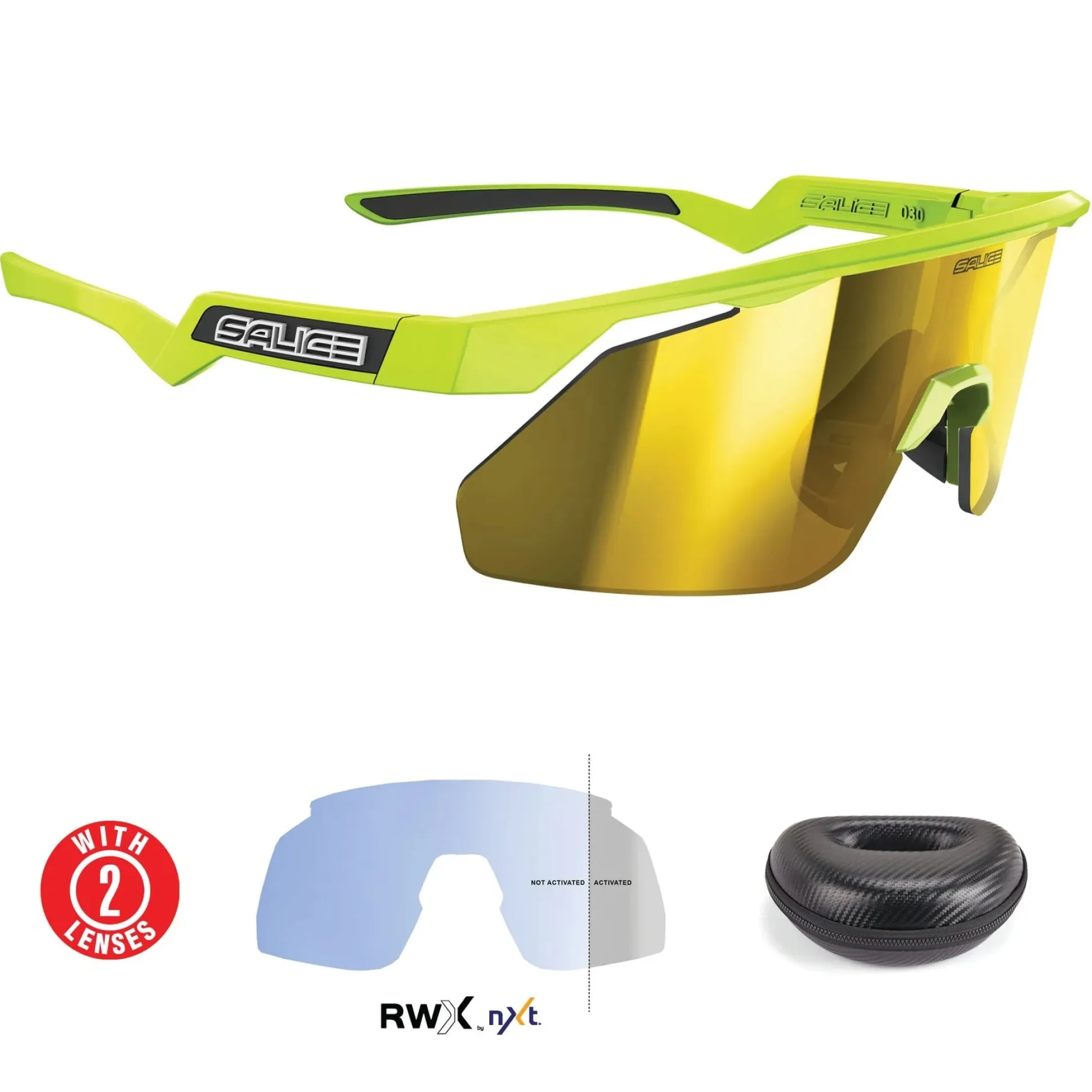 Occhiali Salice 030 RWX - Lime RW Giallo