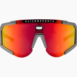 Occhiali Scicon Aeroscope - Antracite Multimirror rosso