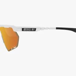 Occhiali Scicon Aerowing - Bianco multimirror bronzo