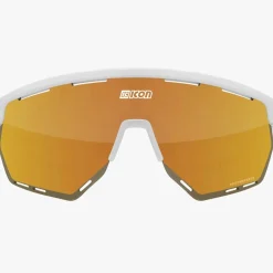 Occhiali Scicon Aerowing - Bianco multimirror bronzo