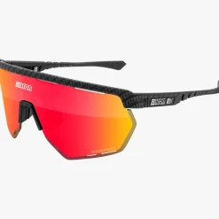 Occhiali Scicon Aerowing - Carbonio opaco multimirror rosso