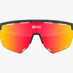 Occhiali Scicon Aerowing - Carbonio opaco multimirror rosso