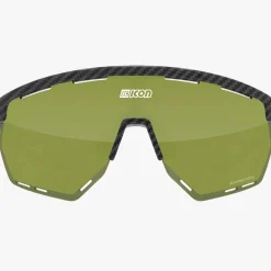 Occhiali Scicon Aerowing - Carbonio opaco trail verde