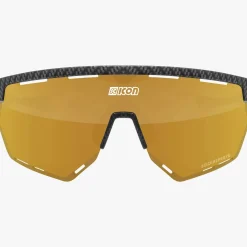 Occhiali Scicon Aerowing - Carbonio opaco multimirror bronzo