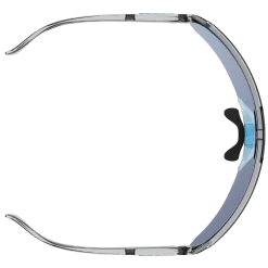 Occhiali Scott Sport Shield - Black Neon Blue Amp Beryl Blue Chrome