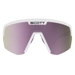 Occhiali Scott Sport Shield - White Matt Amp Lavender Chrome