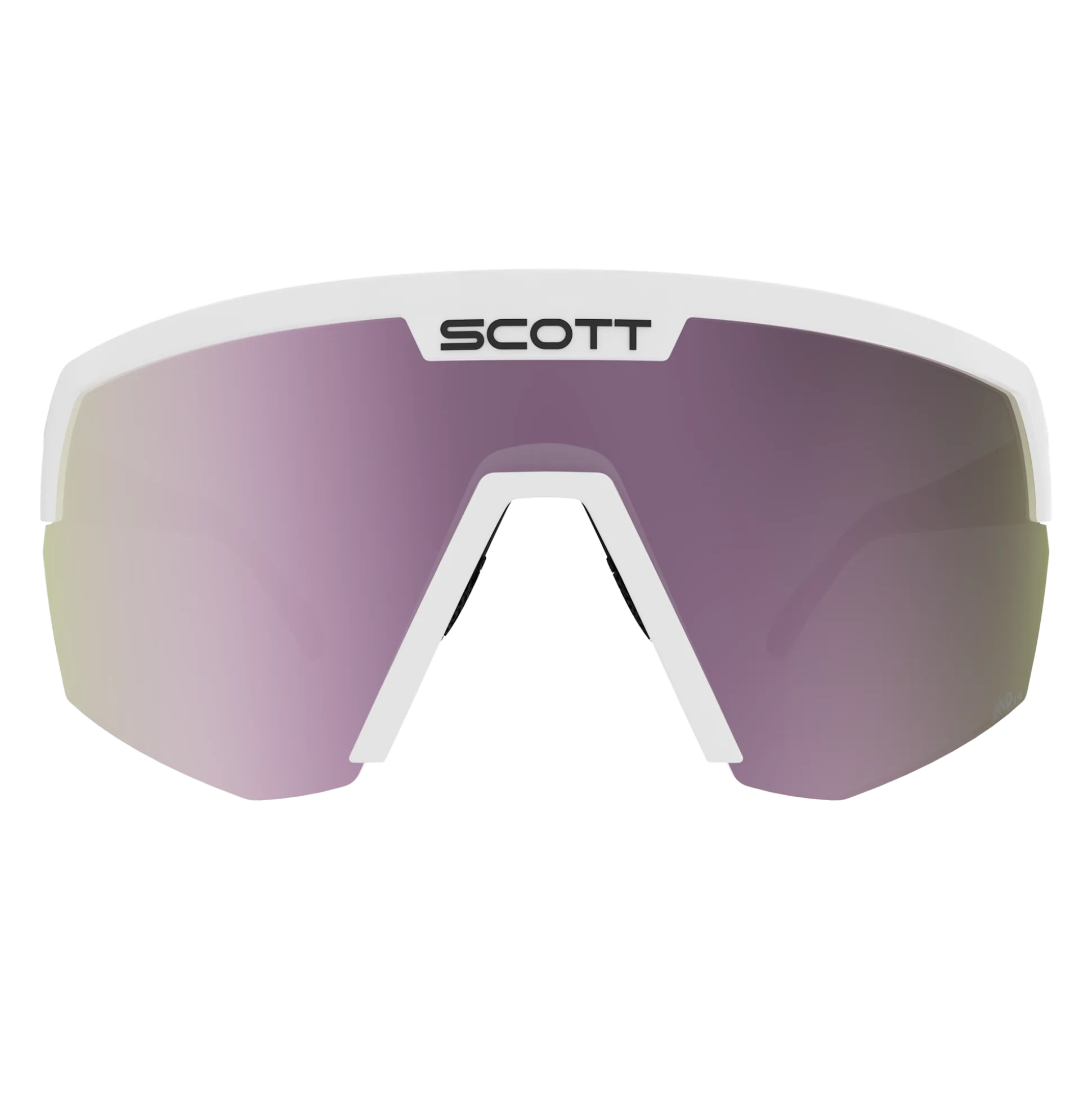 Occhiali Scott Sport Shield - White Matt Amp Lavender Chrome