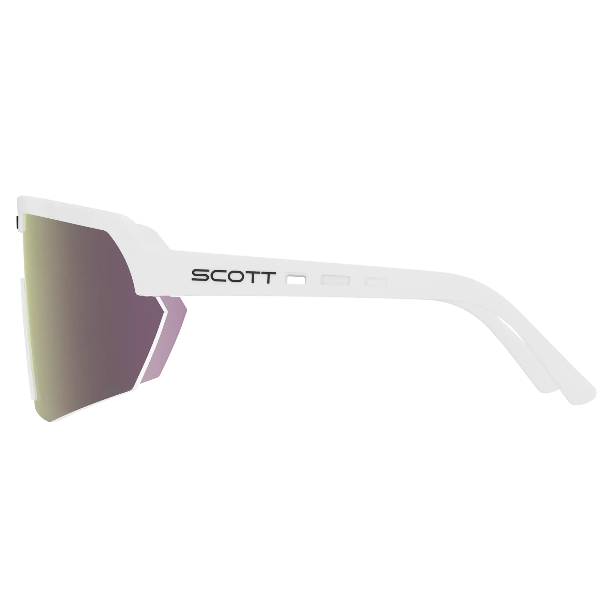 Occhiali Scott Sport Shield - White Matt Amp Lavender Chrome