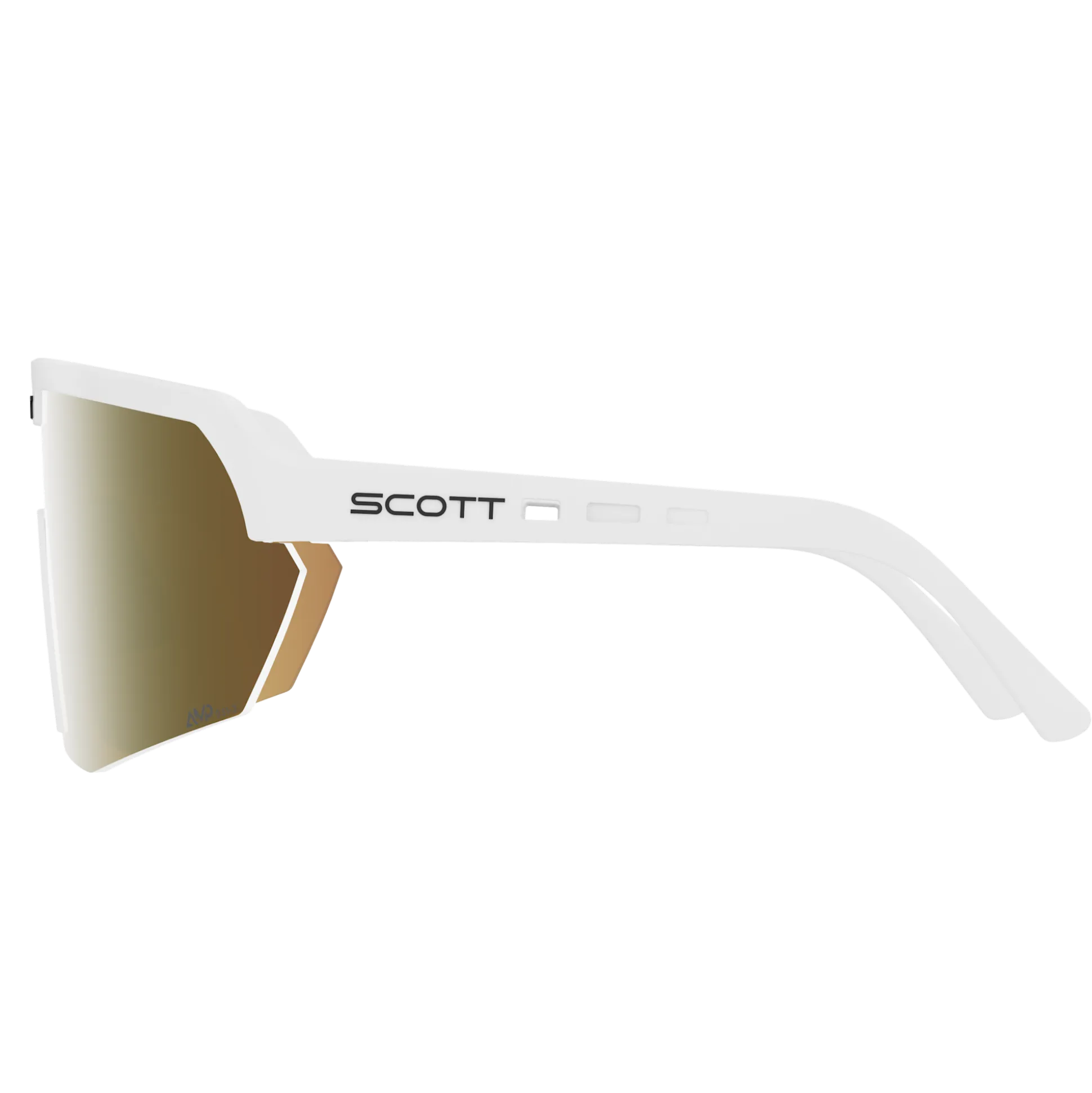 Occhiali Scott Sport Shield - White Amp Light Sensitive Gold Chrome