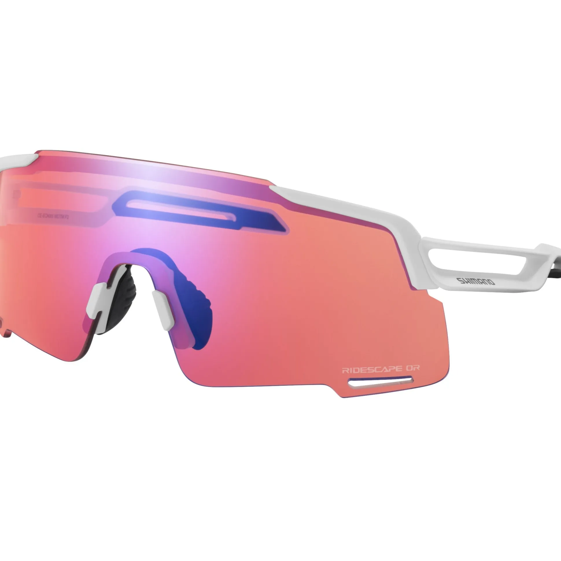 Occhiali Shimano Equinox EQNX5 - Bianco opaco Ridescape Offroad