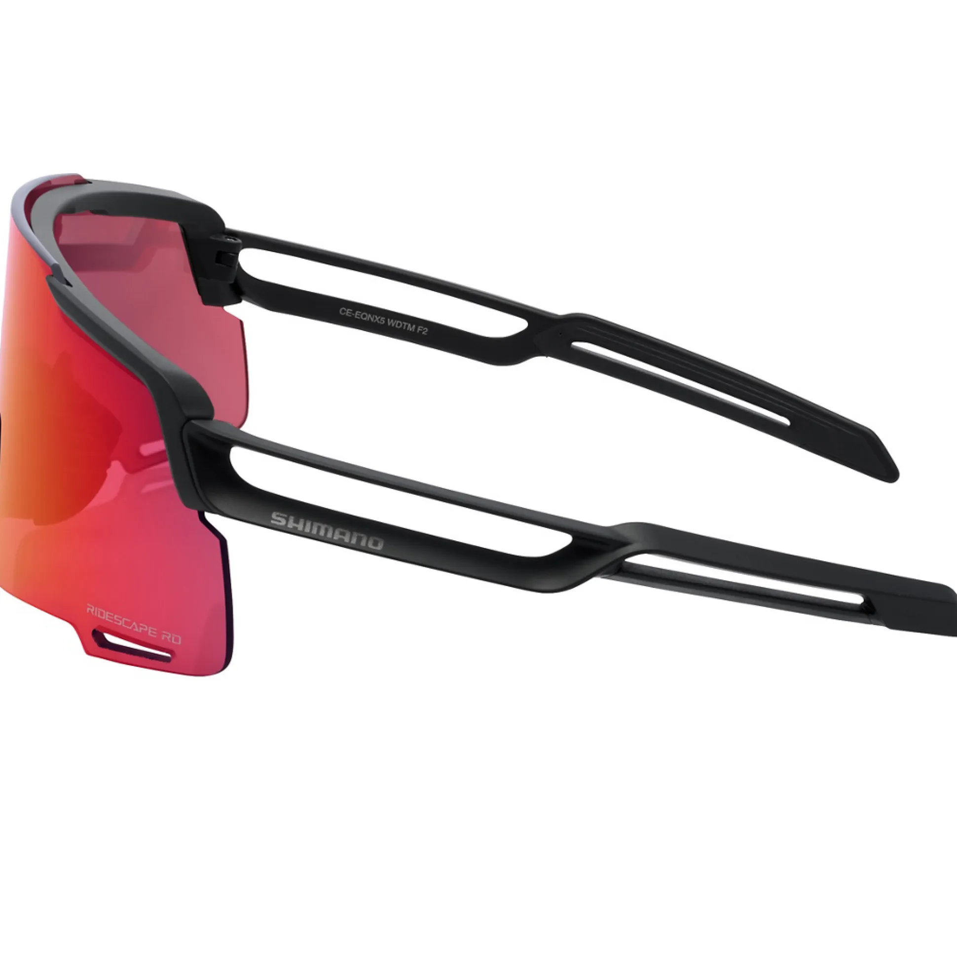 Occhiali Shimano Equinox EQNX5 - Nero opaco Ridescape Road