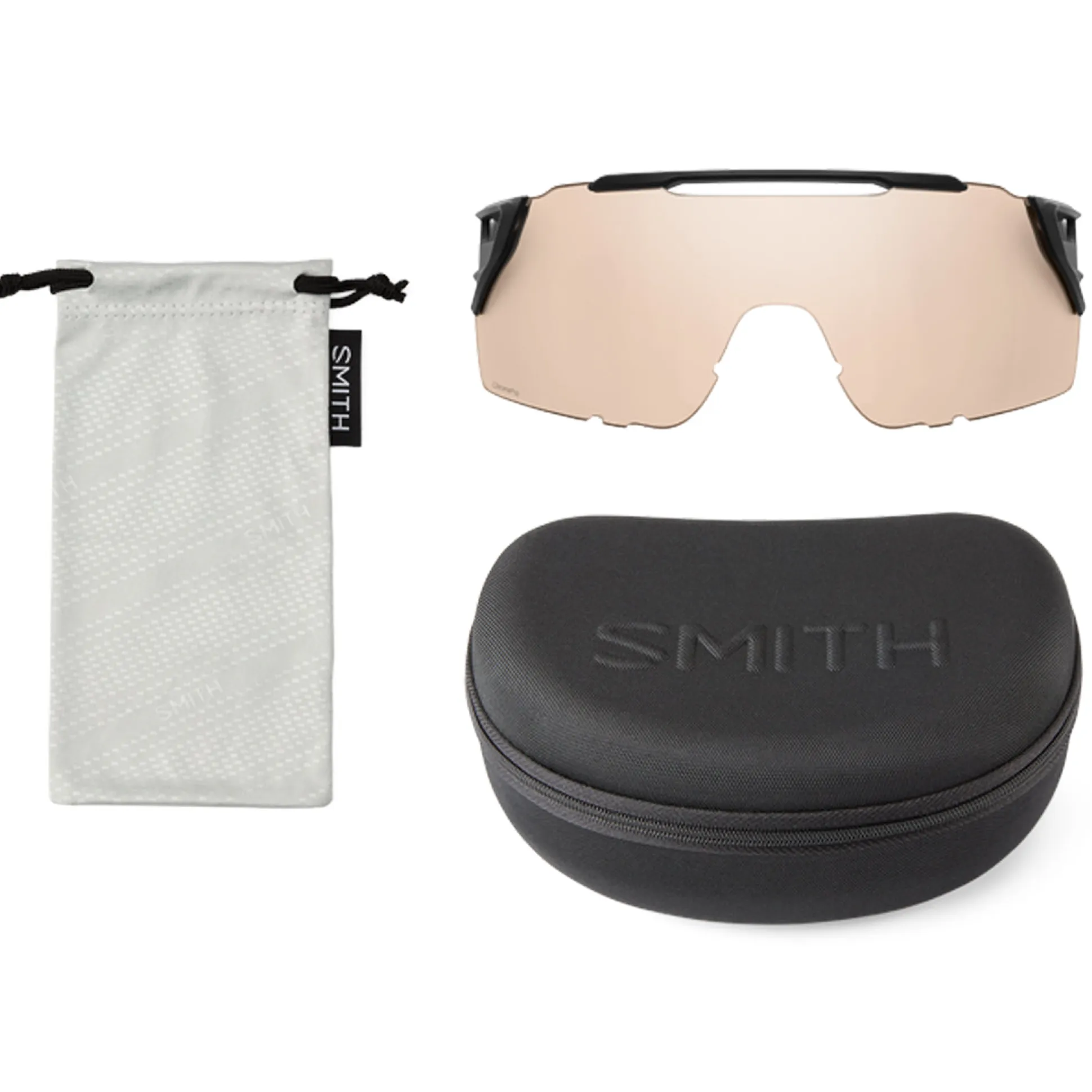 Occhiali Smith Attack Mag Mtb - Nero opaco