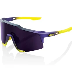 Occhiali 100% Speedcraft - Matte Metallic Digital Brights Dark Purple