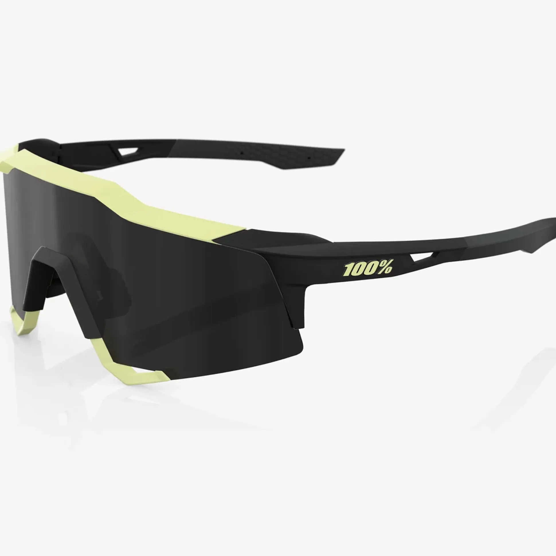 Occhiali 100% Speedcraft - Soft Tact Glow Black Mirror