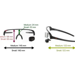 Occhiali Trieye View Sport Photochromatic Small - Nero