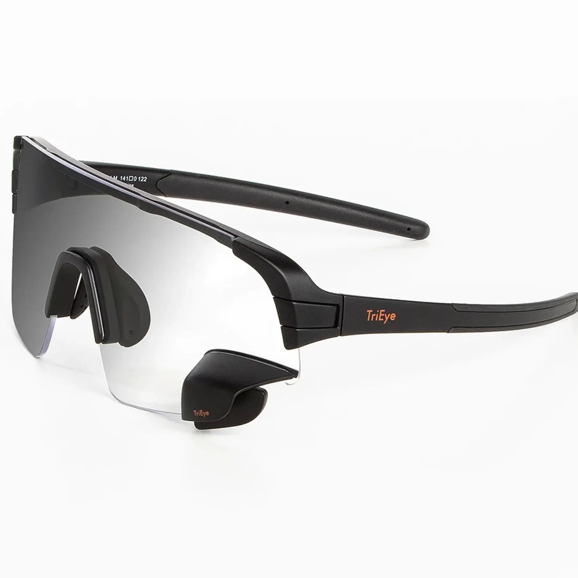 Occhiali Trieye View Sport Photochromatic Small - Nero