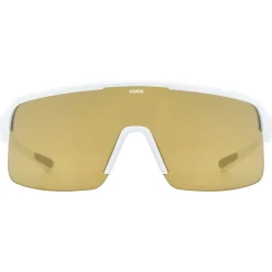 Occhiali Uvex Dyrt - White Matt Mirror Gold