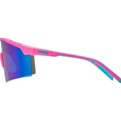 Occhiali Uvex Flowline - Pink Matt Mirror Blue