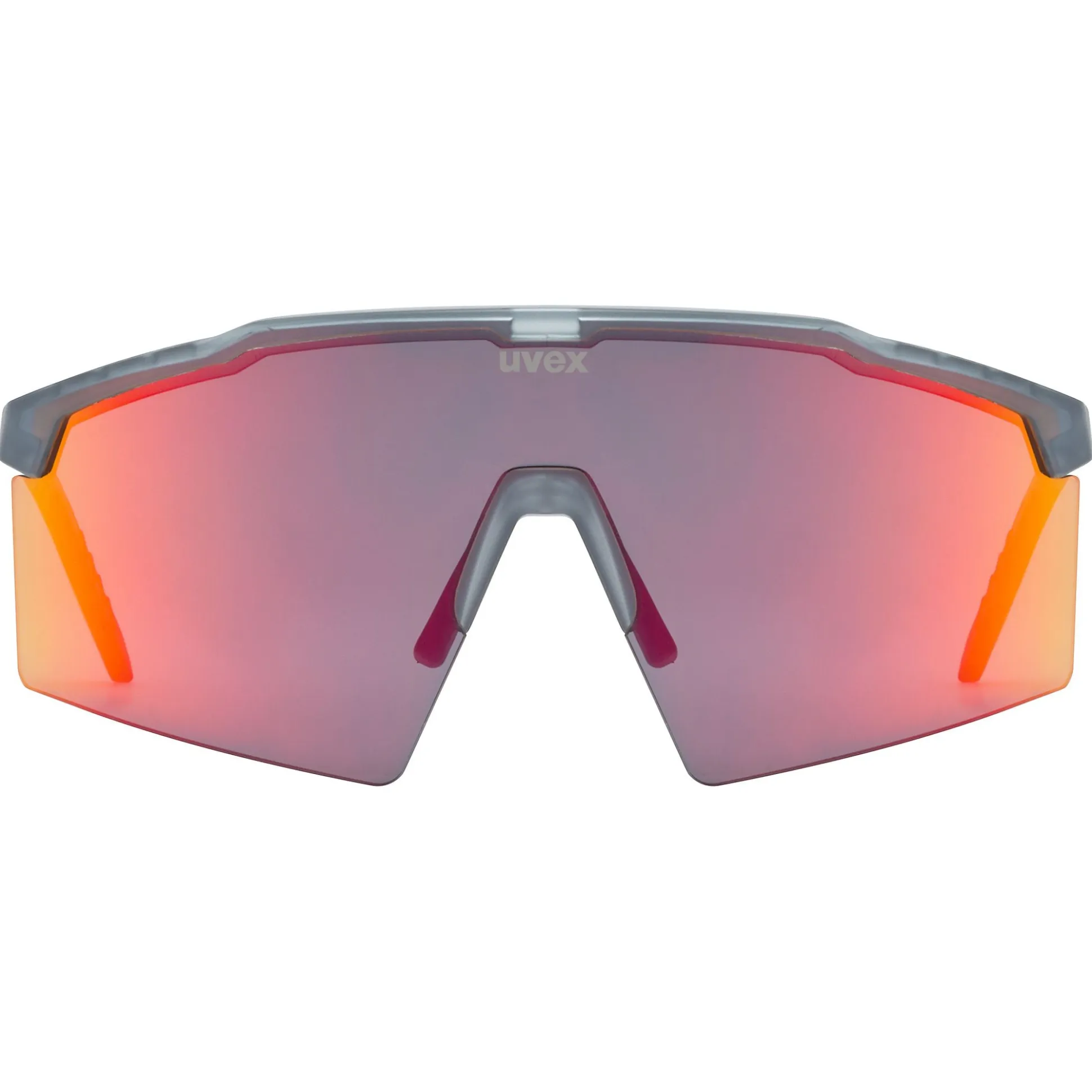 Occhiali Uvex Flowline - Smoke Matt Mirror Red