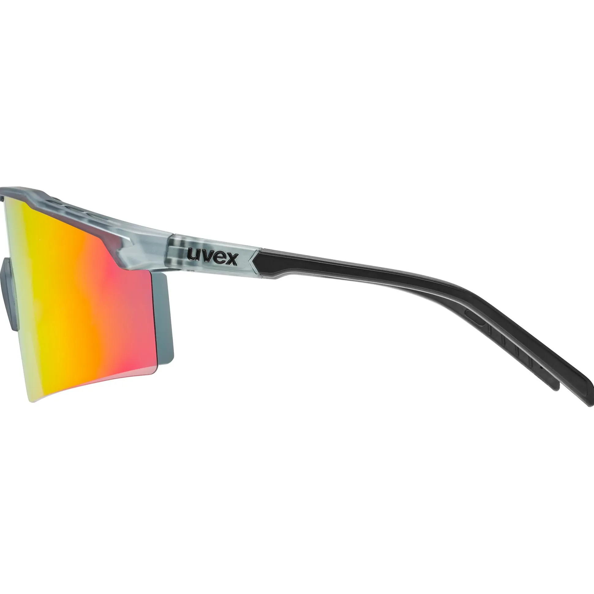 Occhiali Uvex Flowline - Smoke Matt Mirror Red