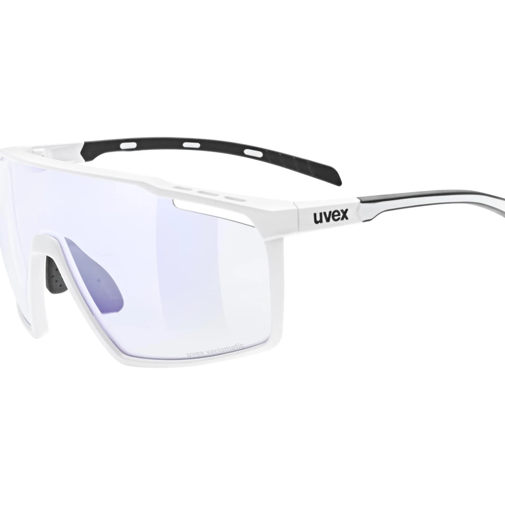 Occhiali Uvex MTN Perform V - White Matt Variomatic Blue