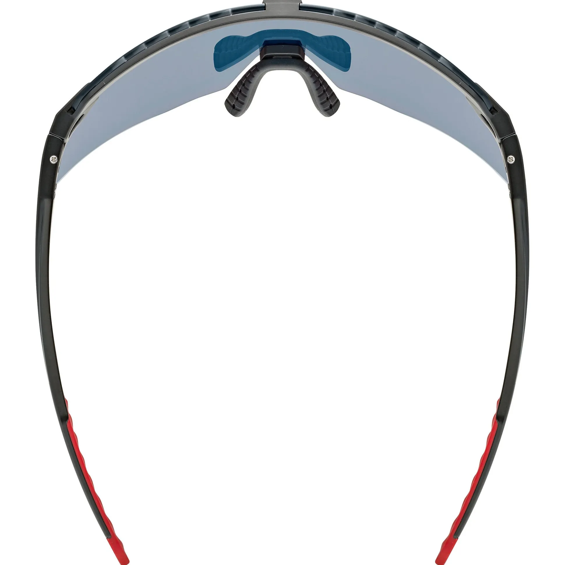 Occhiali Uvex Pace Stage - Black Matte Mirror Red