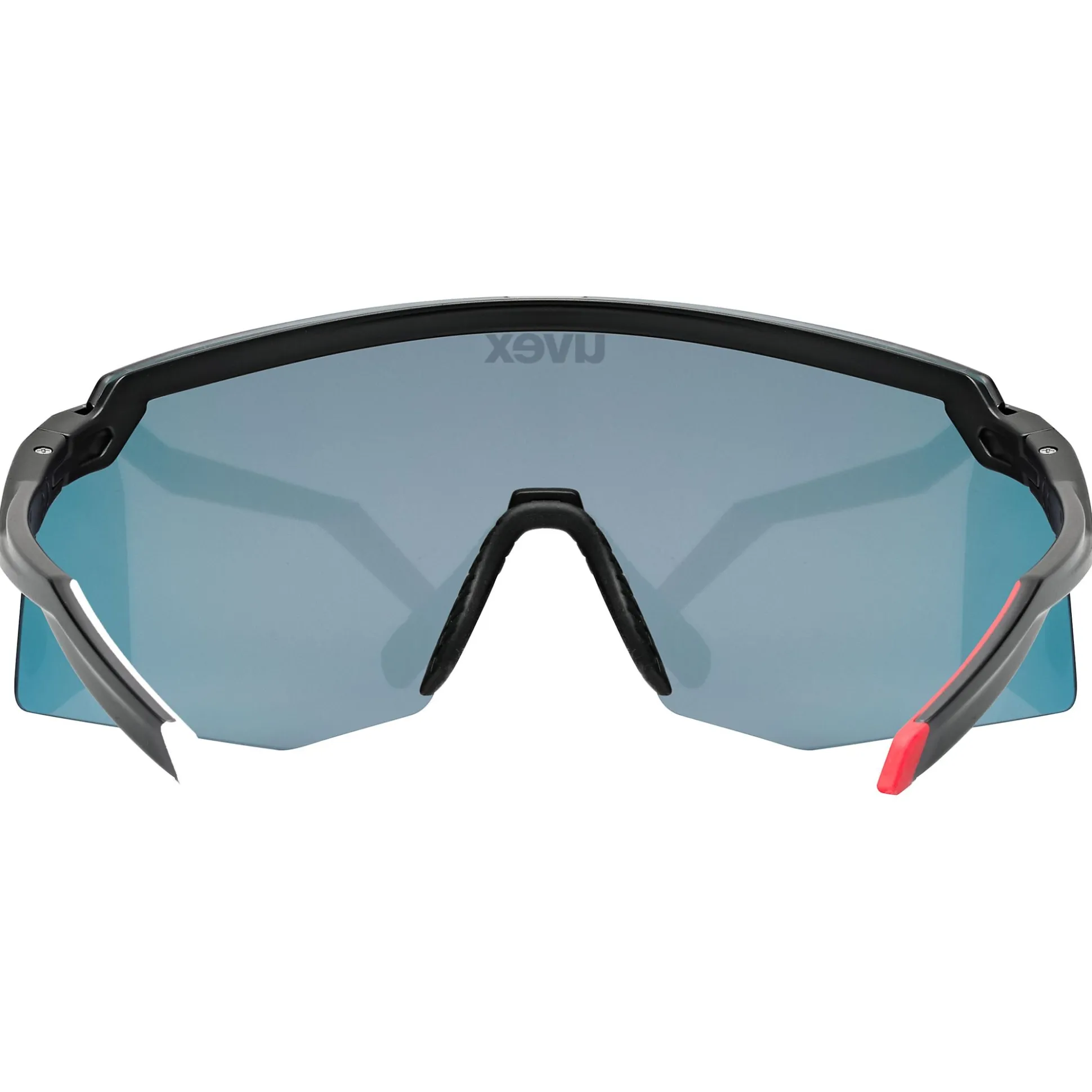 Occhiali Uvex Pace Stage - Black Matte Mirror Red