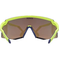 Occhiali Uvex Pace Stage CV - Yellow Matt Buzzy Blue