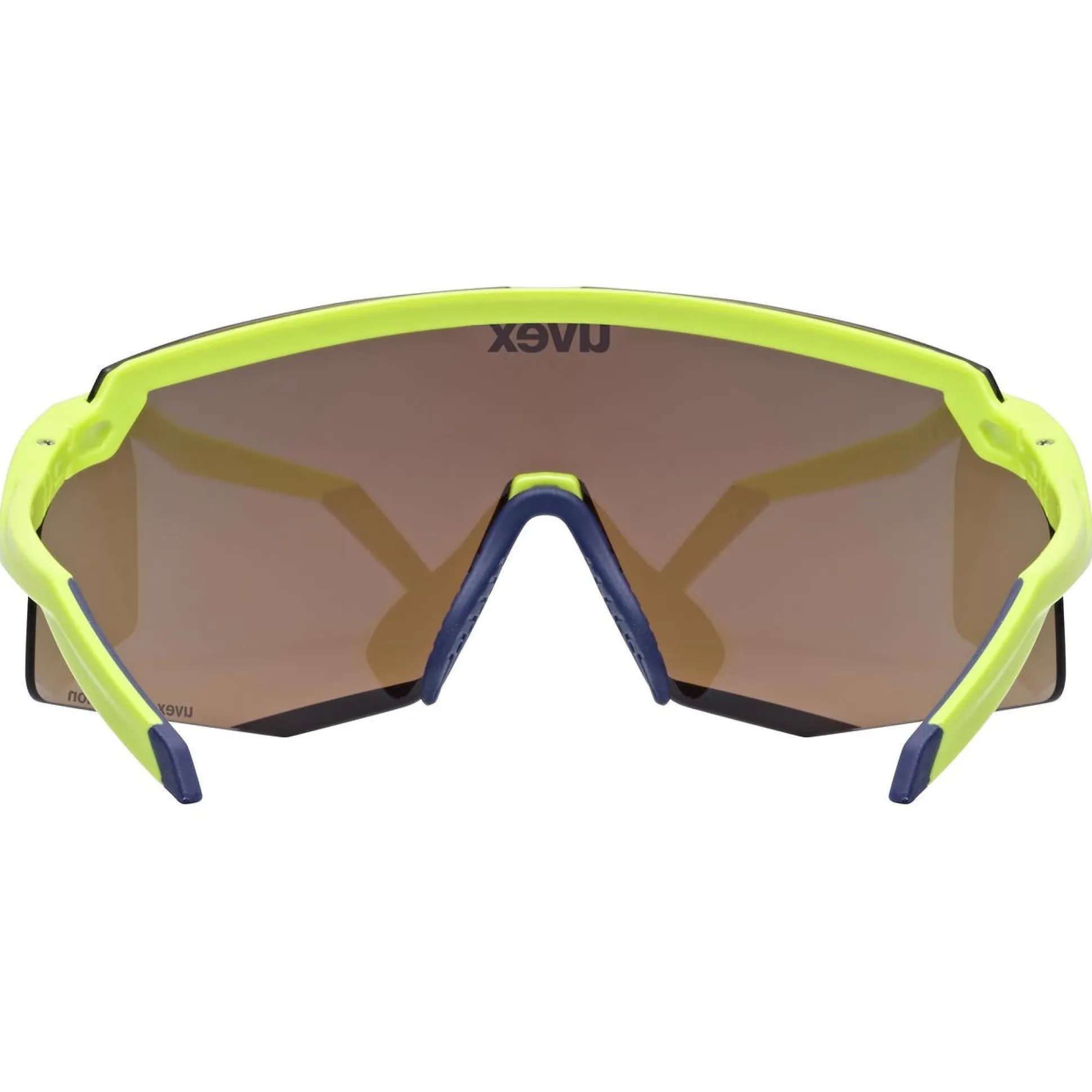 Occhiali Uvex Pace Stage CV - Yellow Matt Buzzy Blue