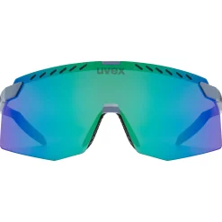 Occhiali Uvex Pace Stage - Grey Matte Mirror Green