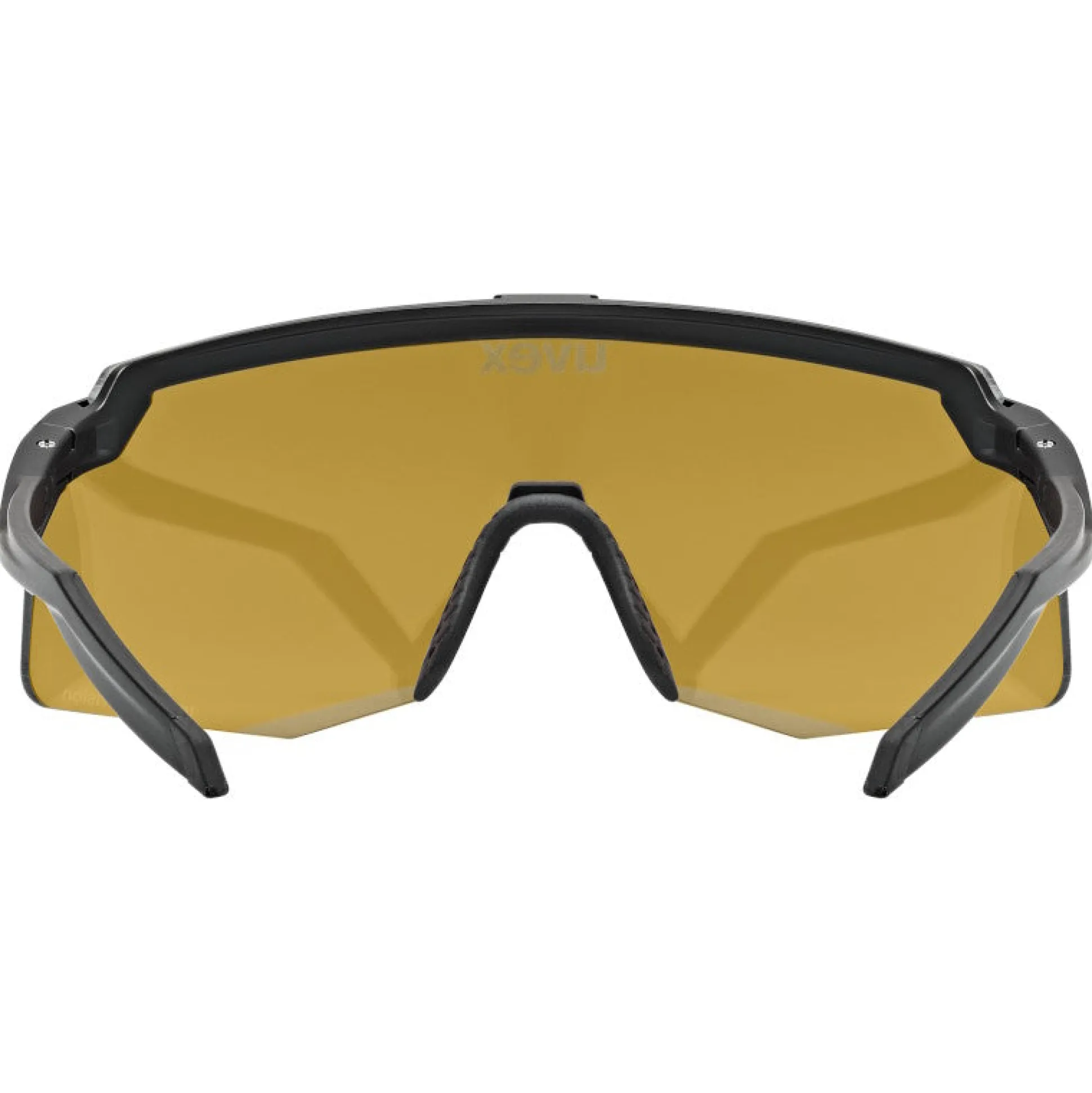 Occhiali Uvex Pace Stage S CV - Black Matt Mirror blue