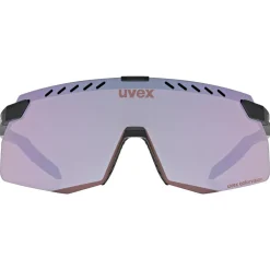 Occhiali Uvex Pace Stage S CV - Black Matt Mirror pink